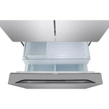 LG - Counter-Depth MAX 26.5 Cu. Ft. French Door Smart Refrigerator with Internal Water Dispenser (LRFLC2716S) - Stainless Steel