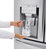 LG - 29.5 Cu. Ft. 4-Door French Door-in-Door Smart Refrigerator with Craft Ice (LRMVS3006S) - Stainless Steel