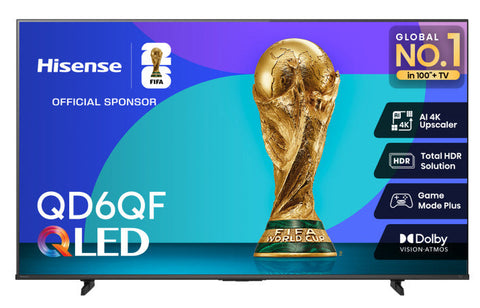 Hisense 85" Class QD6 Series Hi-QLED 4K QLED Fire TV (85QD65QF)
