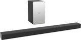 VIZIO SB3621N-E8 2.1-Channel Soundbar System with 5-1/4" Wireless Subwoofer - Black/Silver