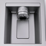 LG - Counter-Depth MAX 24.5 Cu. Ft. 4-Door French Door Smart Refrigerator with Full-Convert Drawer (LF25G8330S) - Stainless Steel