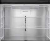 LG - Counter-Depth MAX 24.5 Cu. Ft. 4-Door French Door Smart Refrigerator with Full-Convert Drawer (LF25G8330S) - Stainless Steel