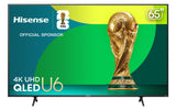 Hisense 65" Class U6HR Series QLED 4K UHD Roku Smart TV (65U6HR)