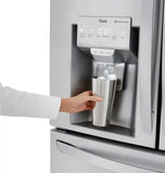 LG - 29.5 Cu. Ft. 4-Door French Door-in-Door Smart Refrigerator with Craft Ice (LRMVS3006S) - Stainless Steel