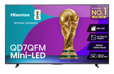 Hisense 75" QD7QFM 4K UHD Dolby Vision HDR Mini-LED 144Hz Fire TV Smart TV (75QD7QFM)