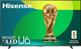 Hisense 75" U6 Series Mini-LED QLED 4K Smart Fire TV (75U65QF)