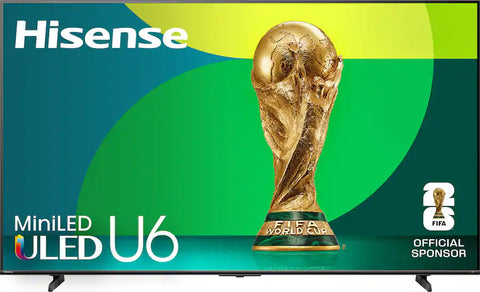 Hisense 75" U6 Series Mini-LED QLED 4K Smart Fire TV (75U65QF)