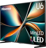 Hisense 75" U6 Series Mini-LED QLED 4K Smart Fire TV (75U65QF)