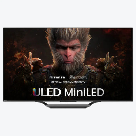 Hisense 65" U7N Series 4K UHD HDR Mini-LED QLED 144Hz Dolby Atmos Google TV Smart TV (65U7N)