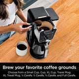Ninja CFP201 DualBrew 12-Cup Drip, Single-Serve for Coffee Pods, Black