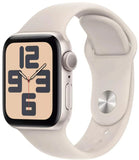 Apple Watch SE 2 (2023) 44mm (GPS) - Starlight Aluminum - Starlight Sport Band - Size:M/S - (MRE43LL/A)