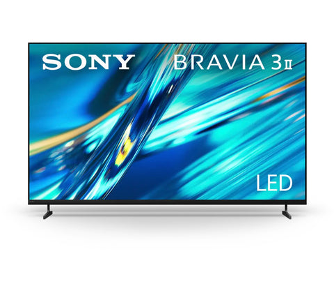 Sony BRAVIA 3 II 55" 4K UHD HDR Dolby Vision LED 120Hz IMAX Enhanced Gemini Google TV with Gemini (K55XR30CM2)