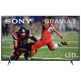 Sony Bravia 3 85" S30B Series 4K UHD HDR LED Smart Google TV (K85S30)