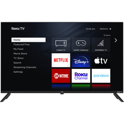 JVC 43" Premier Series 4K UHD HDR Smart Roku TV (LT-43MAW635)