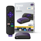 Roku LE HD Streaming Media Player with High Speed HDMI  Cable and Simple Remote