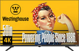 Westinghouse 50" 4K UHD Smart ROKU TV (WR50UE4520)