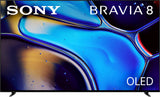 Sony Bravia 8 55" XR80 Series 4K UHD HDR OLED Smart Google TV (K55XR80)