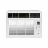 GE - 250 Sq. Ft. 6,000 BTU Window Air Conditioner with Remote - White (AHTE06AA)