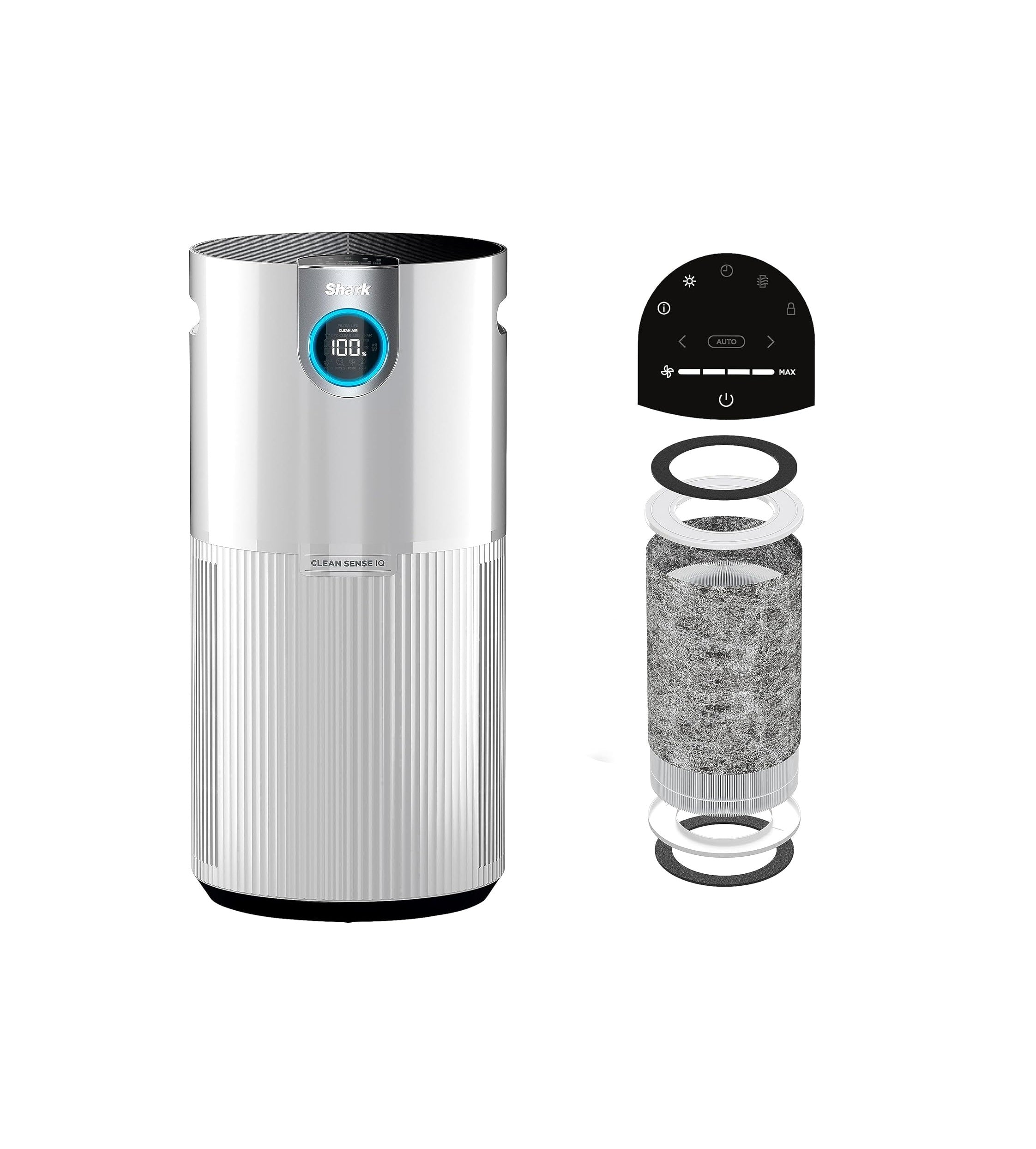 SHARK UA205 Nanoseal HEPA Air Purifier MAX with Clean Sense