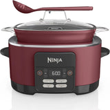 Ninja MC1000 Foodi PossibleCooker 8.5 Quart Multi-Cooker, with 4-in-1 Slow Cooker, Dutch Oven & More, Glass Lid & Integrated Spoon, Nonstick, Oven Safe Pot to 500°F