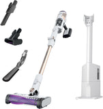 SHARK IW4625 Detect Pro Auto-Empty System - Lightweight Cordless Stick Vacuum for Pet Hair with HEPA Filter, Flexible Wand, Portable Handheld, Charging Dock, Self-Cleaning Brushroll, Tools