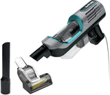 Shark HH202 Ultralight Corded Handheld Vacuum with Self-Cleaning Power Brush & Crevice Tool, Hypervelocity Suction & Removable Dust Cup, Perfect for Pets, Teal, 0.35 Qt