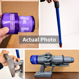 Dyson V11 Cordless Stick Vacuum - Nickel/Blue Excellent Condition