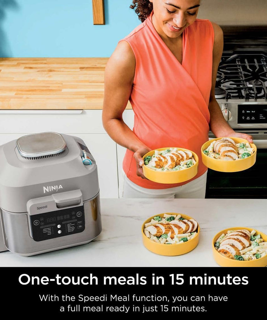 Ninja Speedi Rapid Cooker & Air Fryer, 6-Quart Capacity, 12-in-1 Funct ...