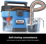 Shark VS100 MessMaster Portable Wet Dry Vacuum, Small Shop Vac, 1 Gallon Capacity, Corded, Perfect for Pets & Cars, AnyBag Tech, Self-Cleaning, for Tough Wet & Dry Messes