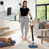 Shark UZ565H Pro Cordless Vacuum w/ Clean Sense IQ & MultiFLEX Technology, PowerFins Plus Brushroll, Duster Crevice Tool & Anti-Allergen Dusting Brush, Up to 40 Minute Runtime