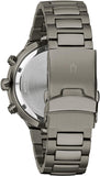 Bulova by Citizen Men's Classic Sport Black Ion Plated Stainless Steel 6 Hand Chronograph Quartz Watch : 98B365