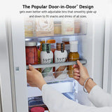 LG - 29.5 Cu. Ft. 4-Door French Door-in-Door Smart Refrigerator with Craft Ice (LRMVS3006S) - Stainless Steel