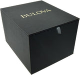 Bulova by Citizen Men's Classic Sport Black Ion Plated Stainless Steel 6 Hand Chronograph Quartz Watch : 98B365
