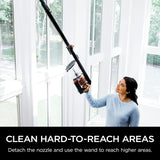 SHARK Shark IZ640H Cordless Stick Vacuum Vertex Pro with Duo Clean Power Fins and Self-Cleaning Brushroll, Black