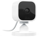 Blink 5 Camera Security System - 4 Outdoor Battery Powered Cameras, 1 Mini Indoor Plug-in Camera