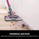 Shark HV371 Rocket Pro DLX Corded Stick, Removable Hand Vacuum, Advanced Swivel Steering, XL Cup, Crevice Tool, Upholstery Tool & Anti-Allergen Dust Brush BLACK