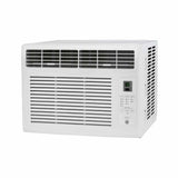 GE - 250 Sq. Ft. 6,000 BTU Window Air Conditioner with Remote - White (AHTE06AA)