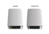 NETGEAR RBK753S Orbi WiFi 6 System Router Satellites AX4200 Mesh 3 Pack