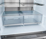 LG - 29.5 Cu. Ft. 4-Door French Door-in-Door Smart Refrigerator with Craft Ice (LRMVS3006S) - Stainless Steel