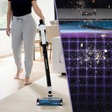 Shark UZ565H Pro Cordless Vacuum w/ Clean Sense IQ & MultiFLEX Technology, PowerFins Plus Brushroll, Duster Crevice Tool & Anti-Allergen Dusting Brush, Up to 40 Minute Runtime