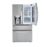 LG - 29.5 Cu. Ft. 4-Door French Door-in-Door Smart Refrigerator with Craft Ice (LRMVS3006S) - Stainless Steel