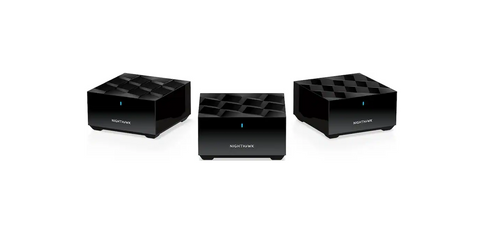 NETGEAR - Nighthawk AX3000 Dual-Band Mesh Wi-Fi System (3-pack) - Black