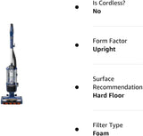 Shark UV700 DuoClean Zero-M Lift-Away Bagless Upright Vacuum Cleaner with Self-Cleaning Brushroll and HEPA Filter