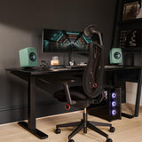 KEF LSX II LT Wireless Speaker 2-pack Sage Green