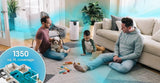 SHARK UA205 Nanoseal HEPA Air Purifier MAX with Clean Sense for Home, Allergies, 1350 Sq Ft, XL Room, Captures 99.98% of Particles, Pollutants, Dust, Smoke, Allergens & Smells