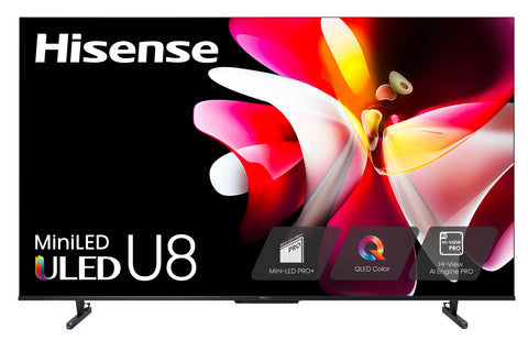 Hisense 55" Class U8 Series Mini-LED QLED 4K Google TV (55U8N)