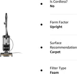 Shark UV725 Navigator Lift-Away with Self Cleaning Brushroll Upright Vacuum with HEPA Filter