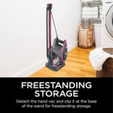 Shark HV371 Rocket Pro DLX Corded Stick, Removable Hand Vacuum, Advanced Swivel Steering, XL Cup, Crevice Tool, Upholstery Tool & Anti-Allergen Dust Brush BLACK