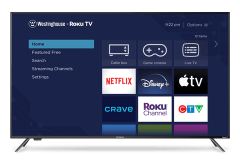 Westinghouse 24" HD Smart Roku TV (WR24HX2210) - Fair
