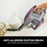 Shark HV371 Rocket Pro DLX Corded Stick, Removable Hand Vacuum, Advanced Swivel Steering, XL Cup, Crevice Tool, Upholstery Tool & Anti-Allergen Dust Brush BLACK